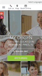 Mobile Screenshot of myobgynonline.com